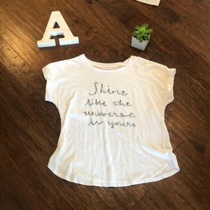 “Shine Like The Universe In You” Tee shirt